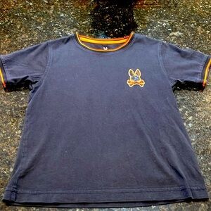 EUC Psycho Bunny Short Sleeve Embroidered Tee Size Small 7/8